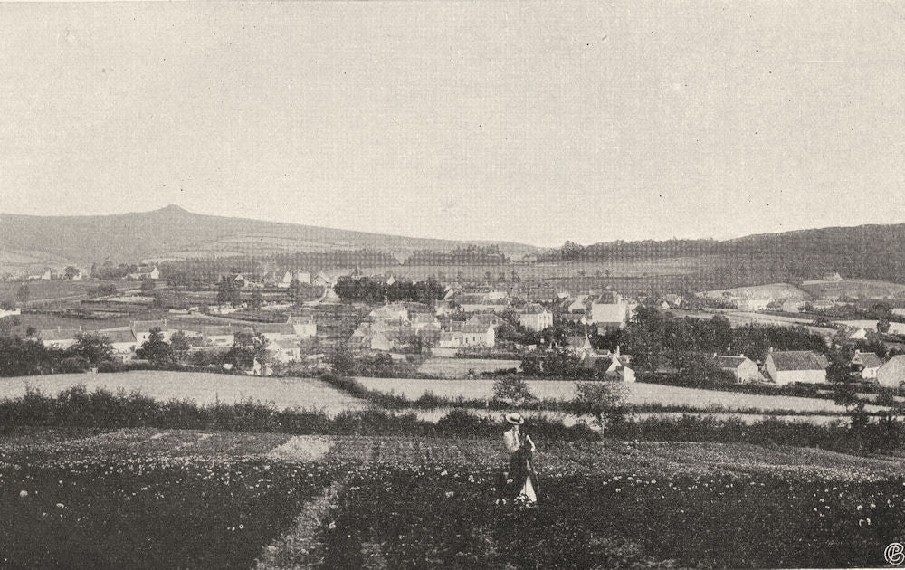 NIÈVRE. Saint-Honoré-les-Bains 1905 old antique vintage print picture